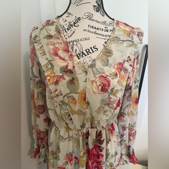 Floral Mini Dress - Picture 5 of 6